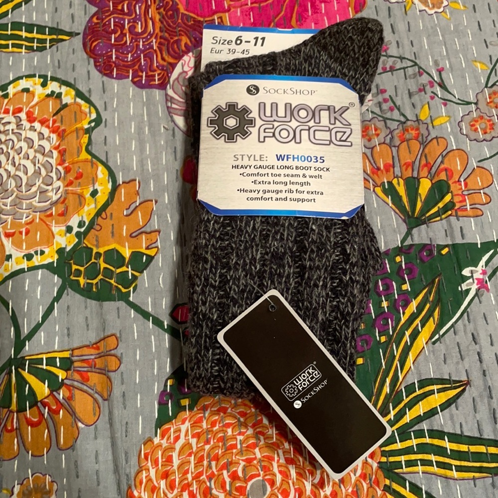 Workforce Heavy Gauge Long Boot Socks